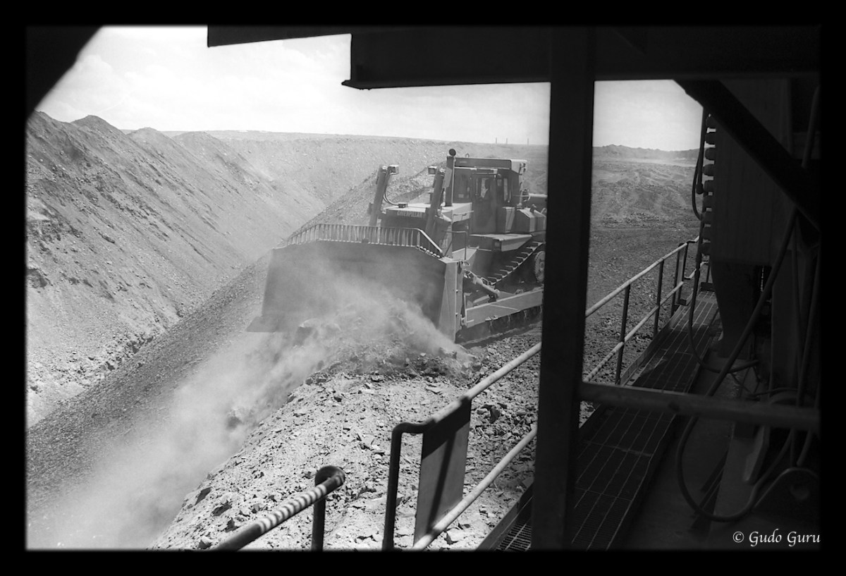 Hwange Open Cast Coal Mine, Zimbabwe