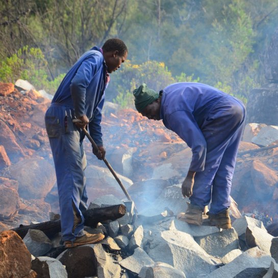 after burning - well nearly after