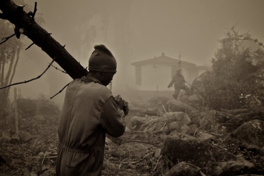 Mr Ramius bringing more firewood