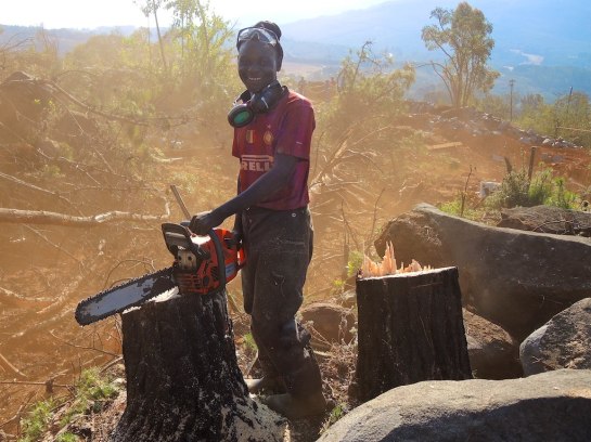 Mr Garikai does the job first