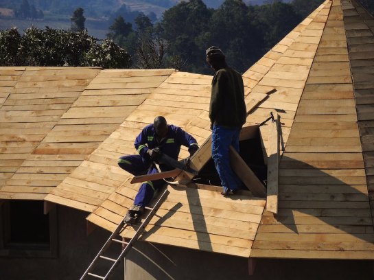 Constructing the dormer