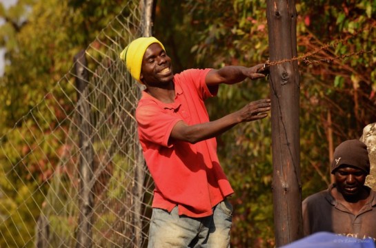 Tightening the high strainer