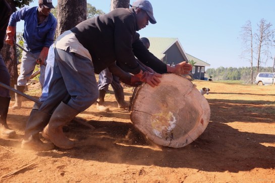 Needing a lot of effort to roll