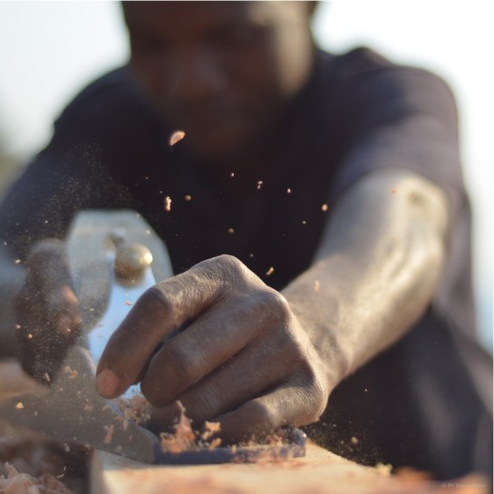 Edmore planing the frames 