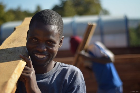 Edmore carrying planks