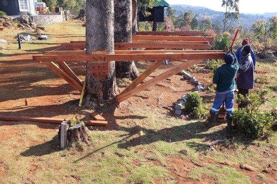 Aligned end to end first