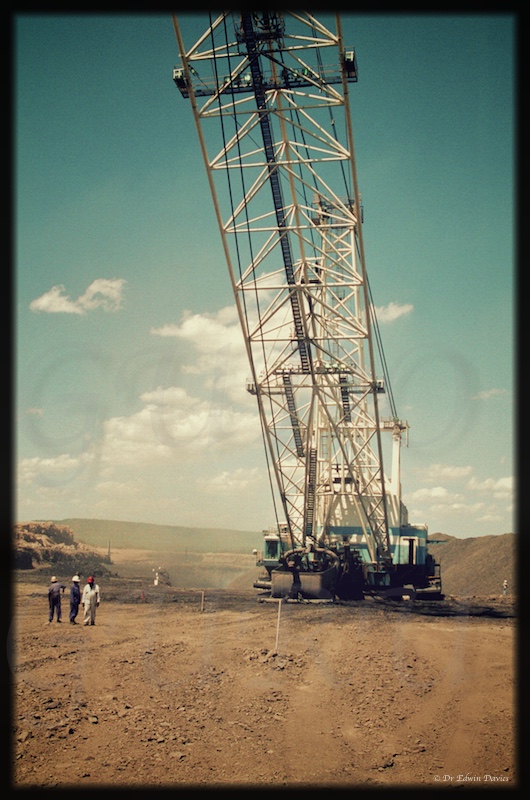 Eastern Highlander goes Open Cast Mining in Hwange