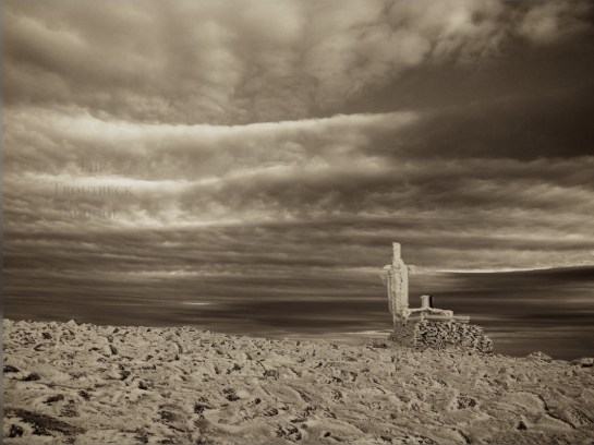 Gairn Gorm weather station in winter