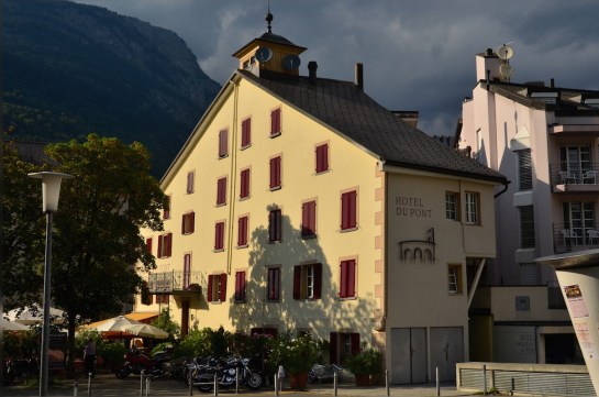 And at the end of a long day ... the charm of the Hotel du Pont