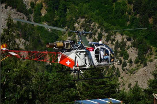 Air-Glaciers Der fliegende Fuel Tank, 