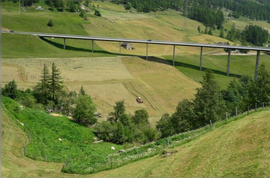View below Simplon dorf
