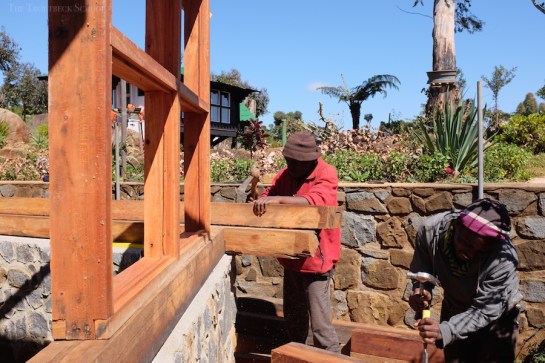 Building in wood: 114mm seligna