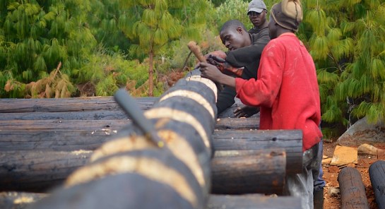 Notching for the floor joists