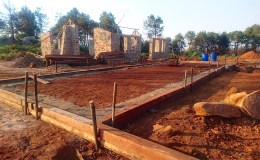 Post and beam Oct 2020 ground preparation and slab&nbsp;foundations