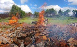 Stone built facility Dec 2019 – burning granite to make the stones for building&nbsp;materials