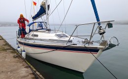 Storm Glider Goes North 1: Portishead (marina) to Oxwich Bay (overnight anchorage) to Dale (overnight mooring) Milford&nbsp;Haven