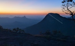 Mount Muozi (Mozi) from Nyanga&nbsp;Escarpment